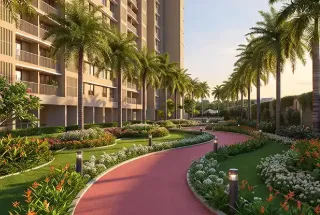 Jogging Track at Ajmera One Kalyan