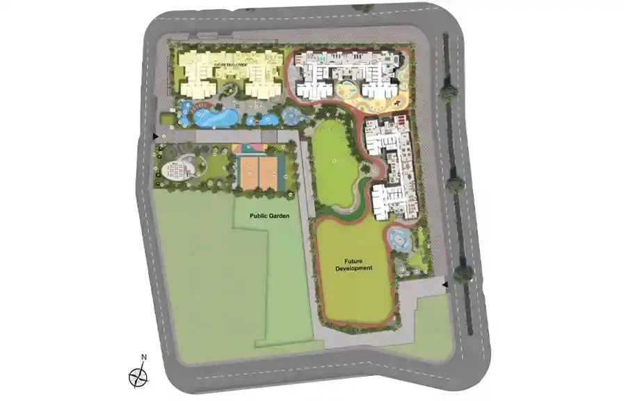 Ajmera One Kalyan master plan layout